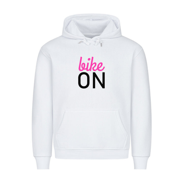 Bike ON Hoodie – Fahrrad-Kapuzenpullover mit modernem Design, perfekt für Radfahrer