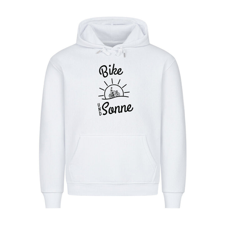 Bike und Sonne Hoodie – Kapuzenpullover für Radfahrer, atmungsaktiv & bequem für Alltag & Fahrradtouren.