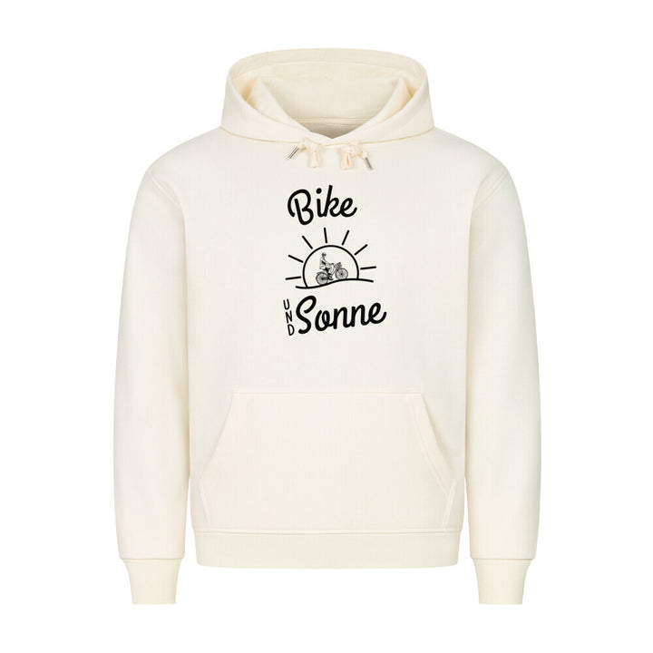 Bike und Sonne Hoodie – Kapuzenpullover für Radfahrer, atmungsaktiv & bequem für Alltag & Fahrradtouren.