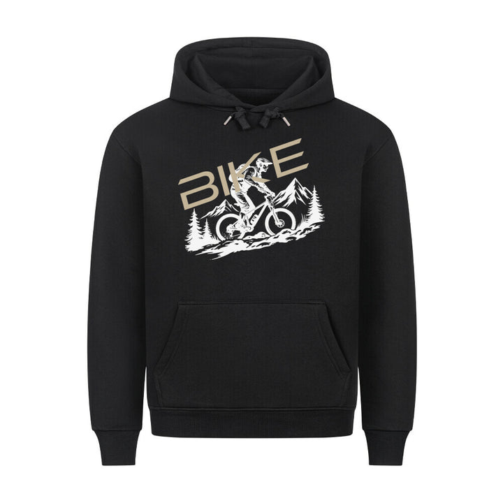 MTB Hoodie mit Mountainbike Trail Design – ideal für Offroad-Abenteuer