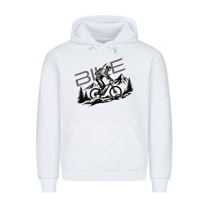 MTB Hoodie mit Mountainbike Trail Design – ideal für Offroad-Abenteuer