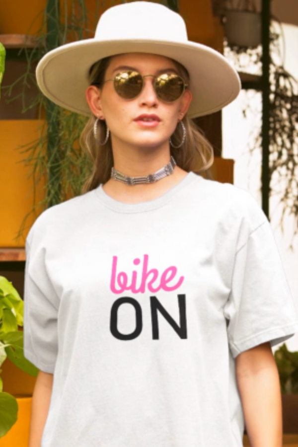 Bike ON Unisex T-Shirt – Urbaner Fahrrad-Style