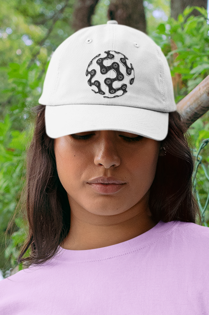 Organic Cap – Chain Ball Fahrradketten-Optik