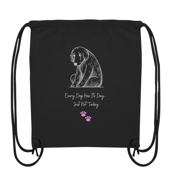Hund depression - Organic Gym-Bag