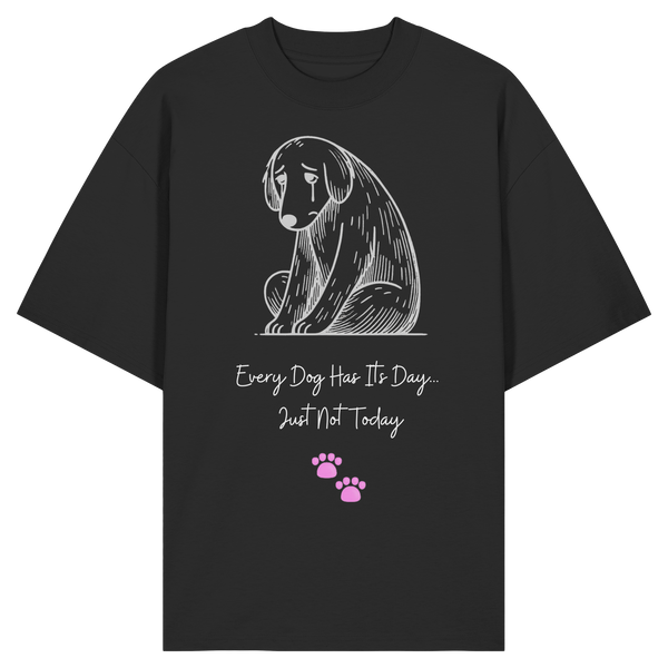 Hund depression - Organic Oversize Shirt
