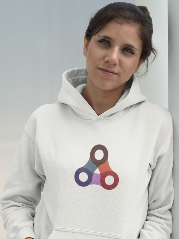 Hoodie – Chain Triangle Fahrradketten-Dreieck
