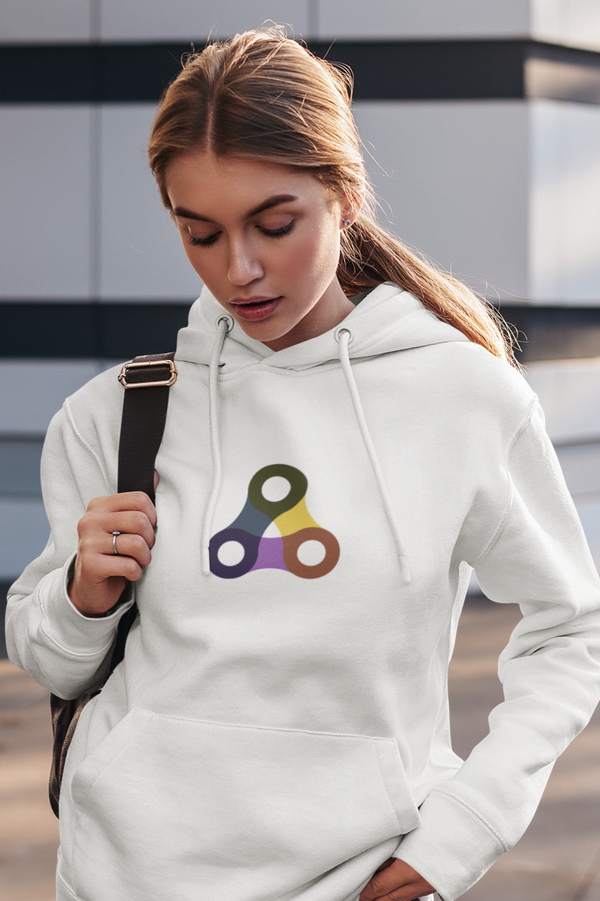 Chain Triangle Hoodie – Fahrradketten-Design